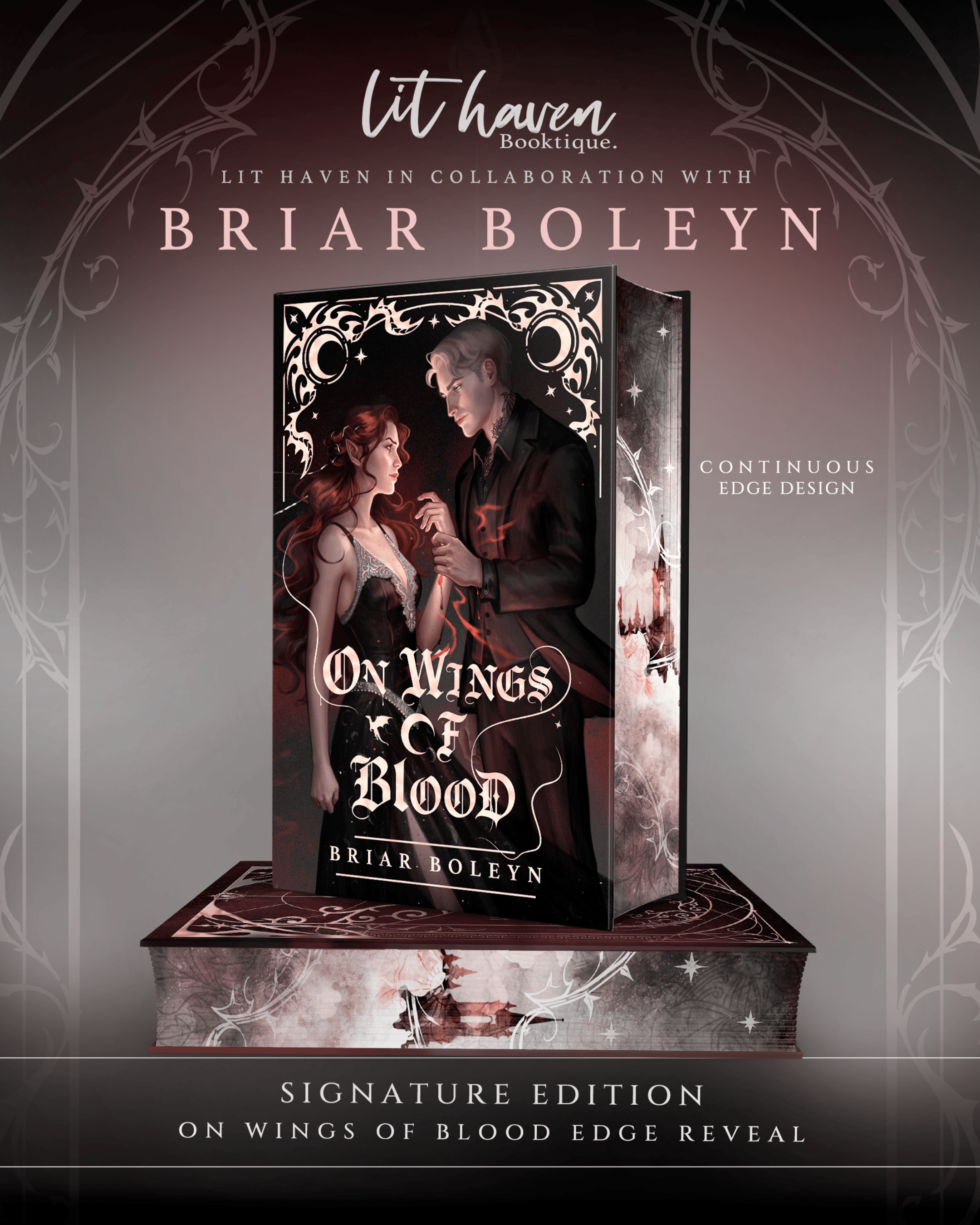 On Wings of Blood Signature Edition Preorder – Lit Haven Booktique