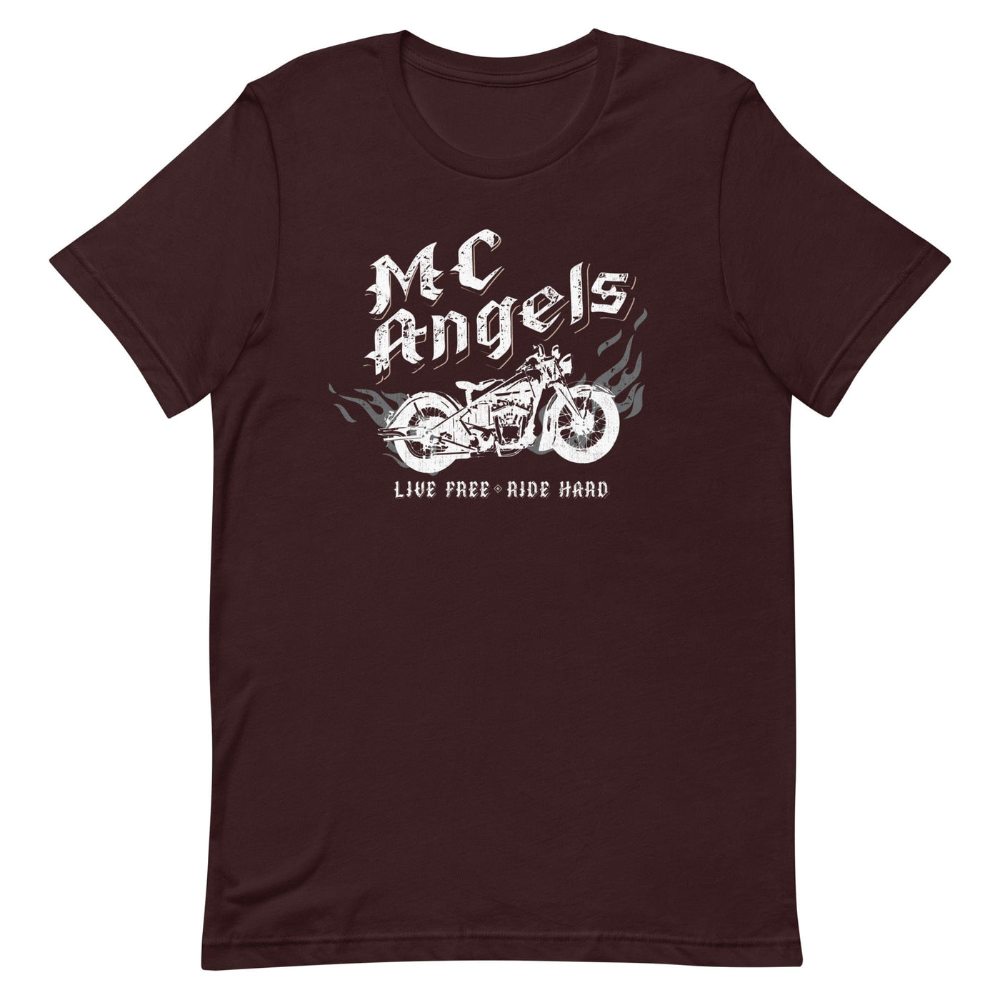 Lit Haven Booktique T-Shirt Oxblood Black / S MC Angels tee