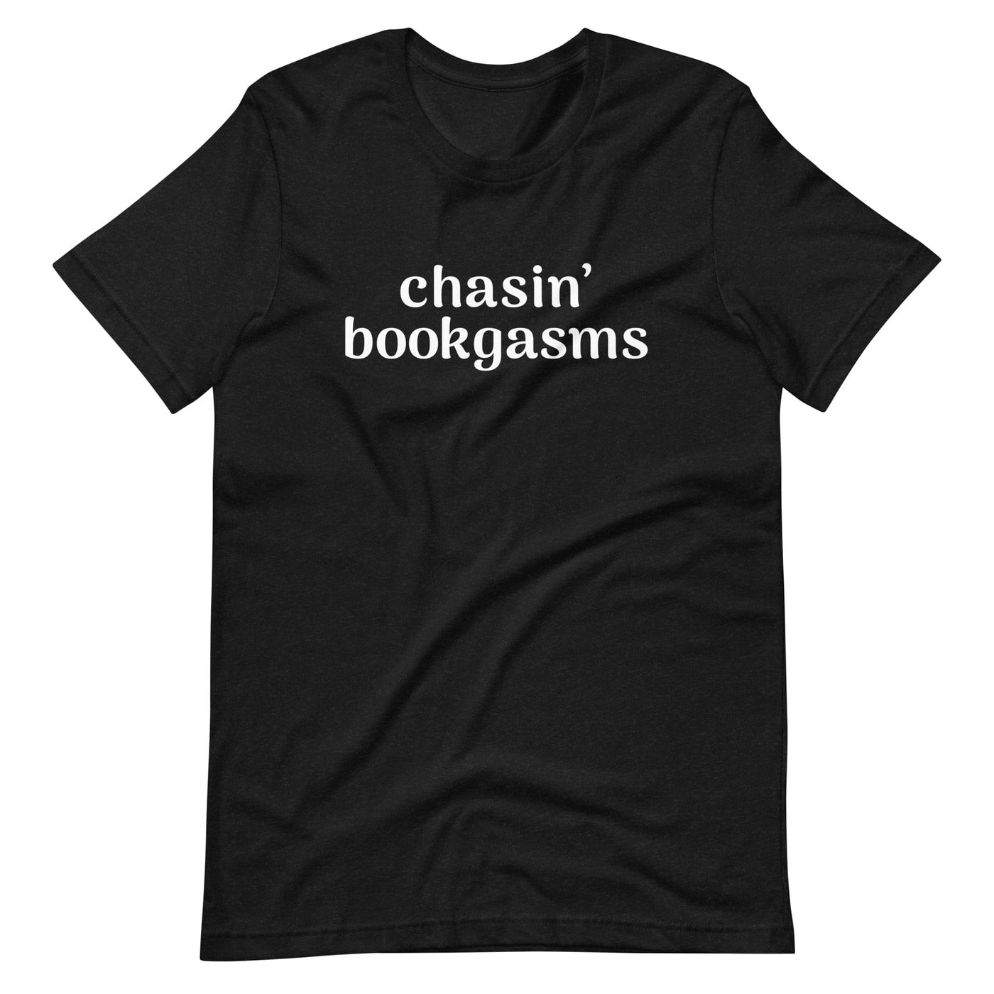 Lit Haven Booktique T-Shirt Black Heather / XS Chasin' Bookgasms tee