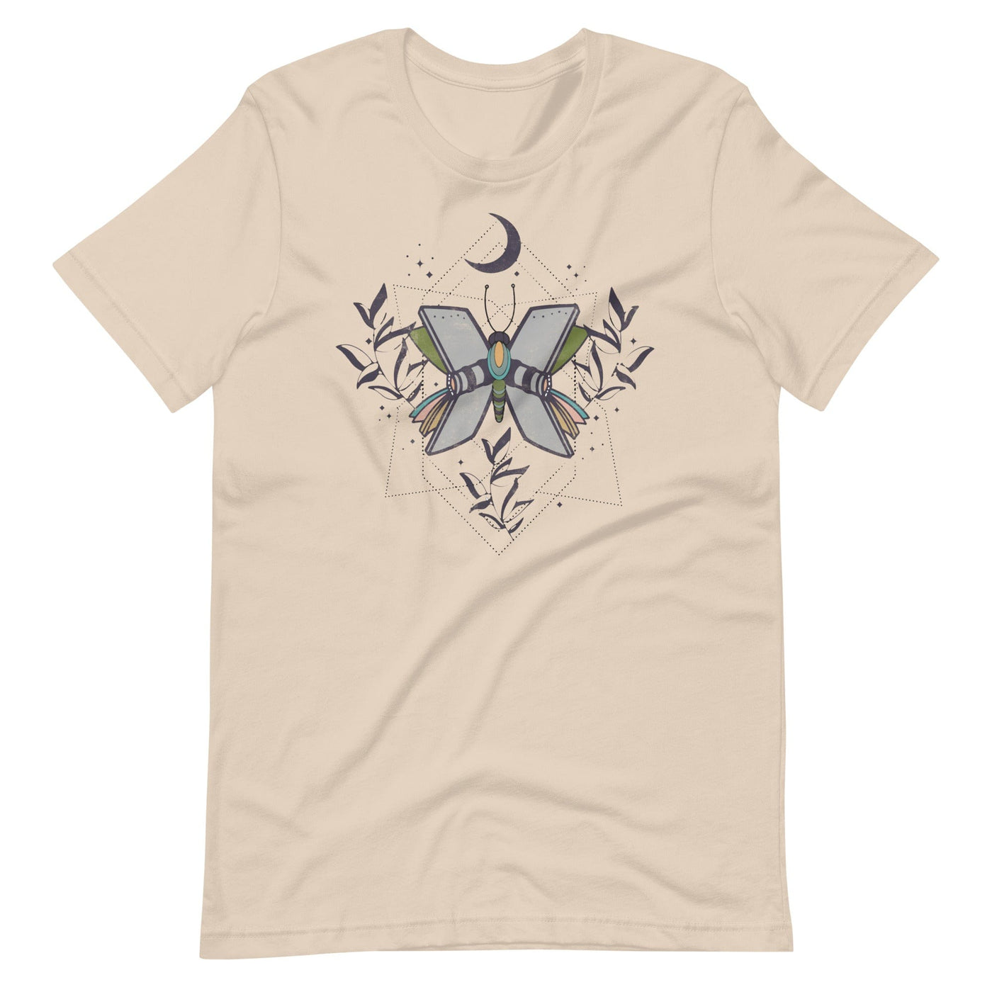 Lit Haven Booktique T-Shirt Soft Cream / XS Book Butterflies tee