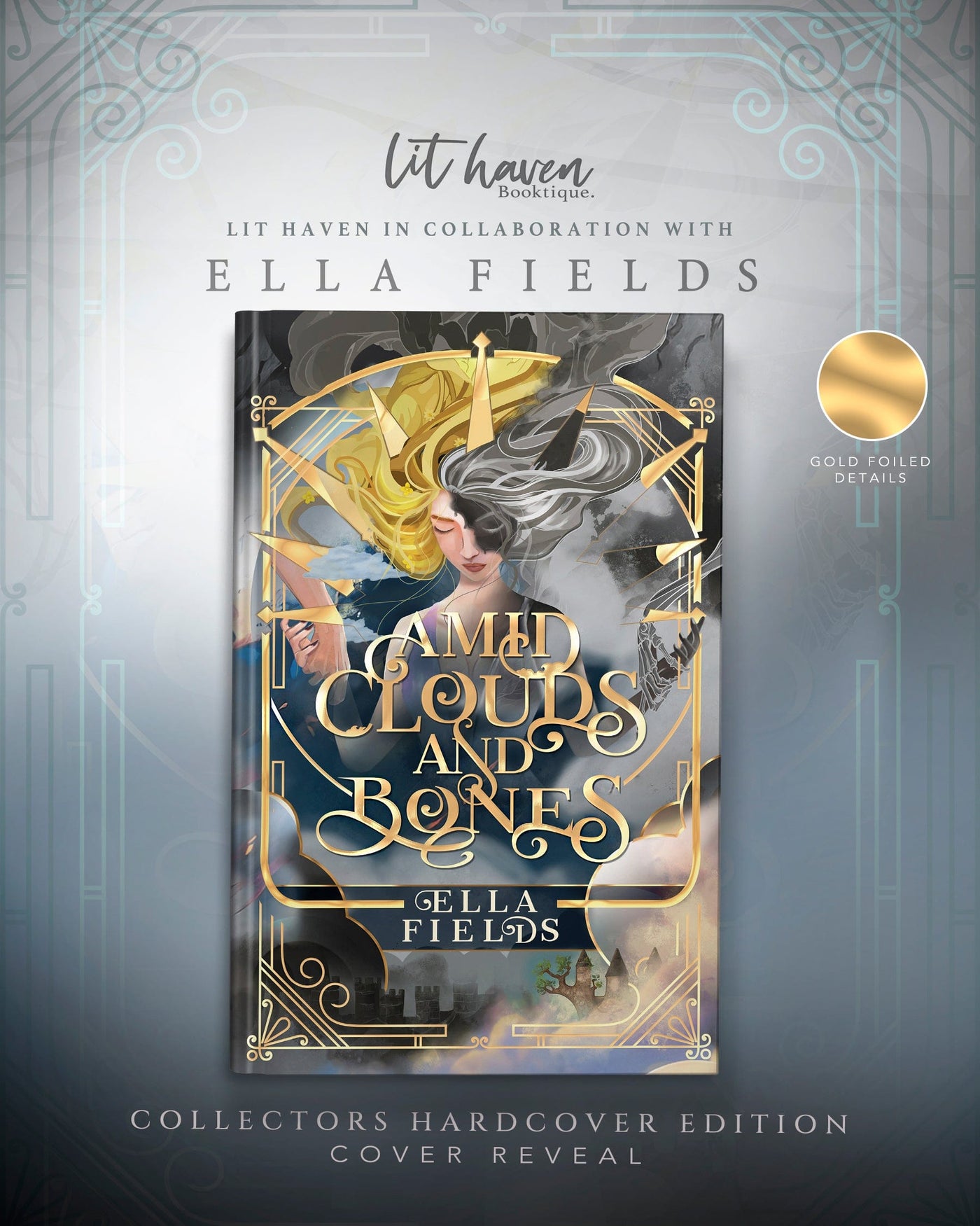 Lit Haven Booktique Book Amid Clouds and Bones Hardcover Edition Preorder