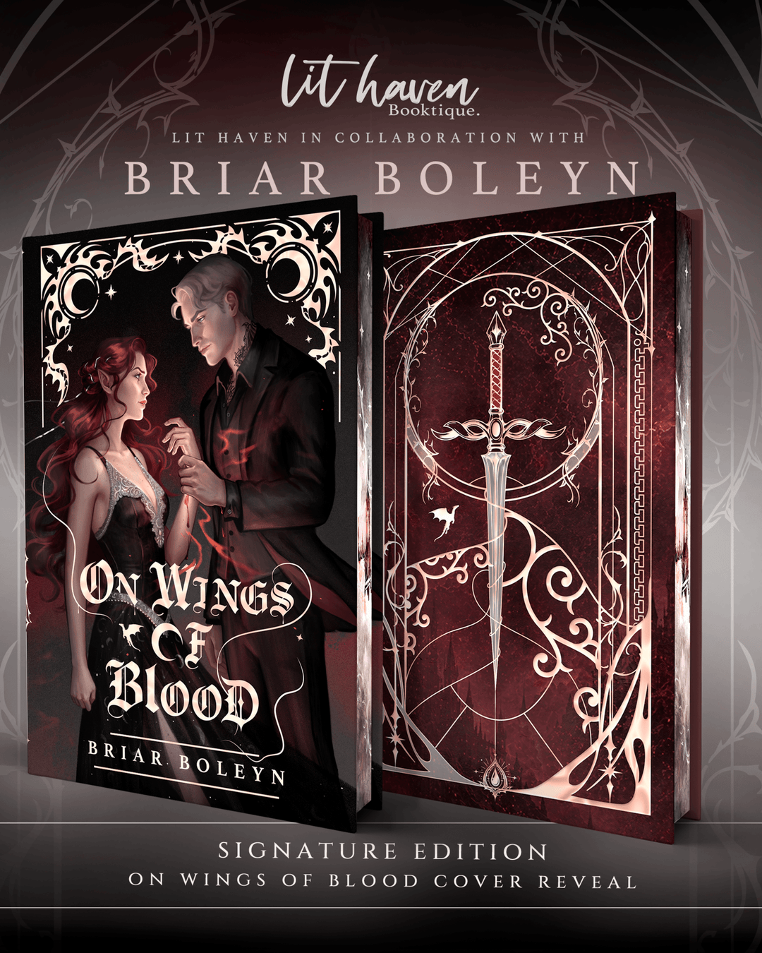 新品 【豪華コレクターズ仕様】Blood Wing Academy シリーズ2冊 BUNDLE | Bloodwing Academy 1&2 Preorder – Lit Haven Booktique