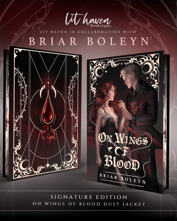 On Wings of Blood Signature Edition Preorder – Lit Haven Booktique