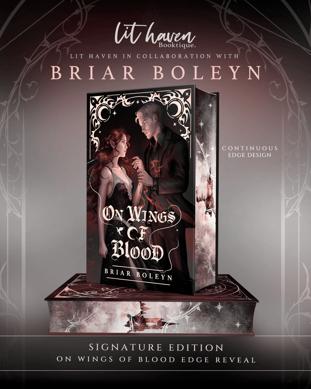 新品 【豪華コレクターズ仕様】Blood Wing Academy シリーズ2冊 On Wings of Blood Signature Edition Preorder – Lit Haven Booktique