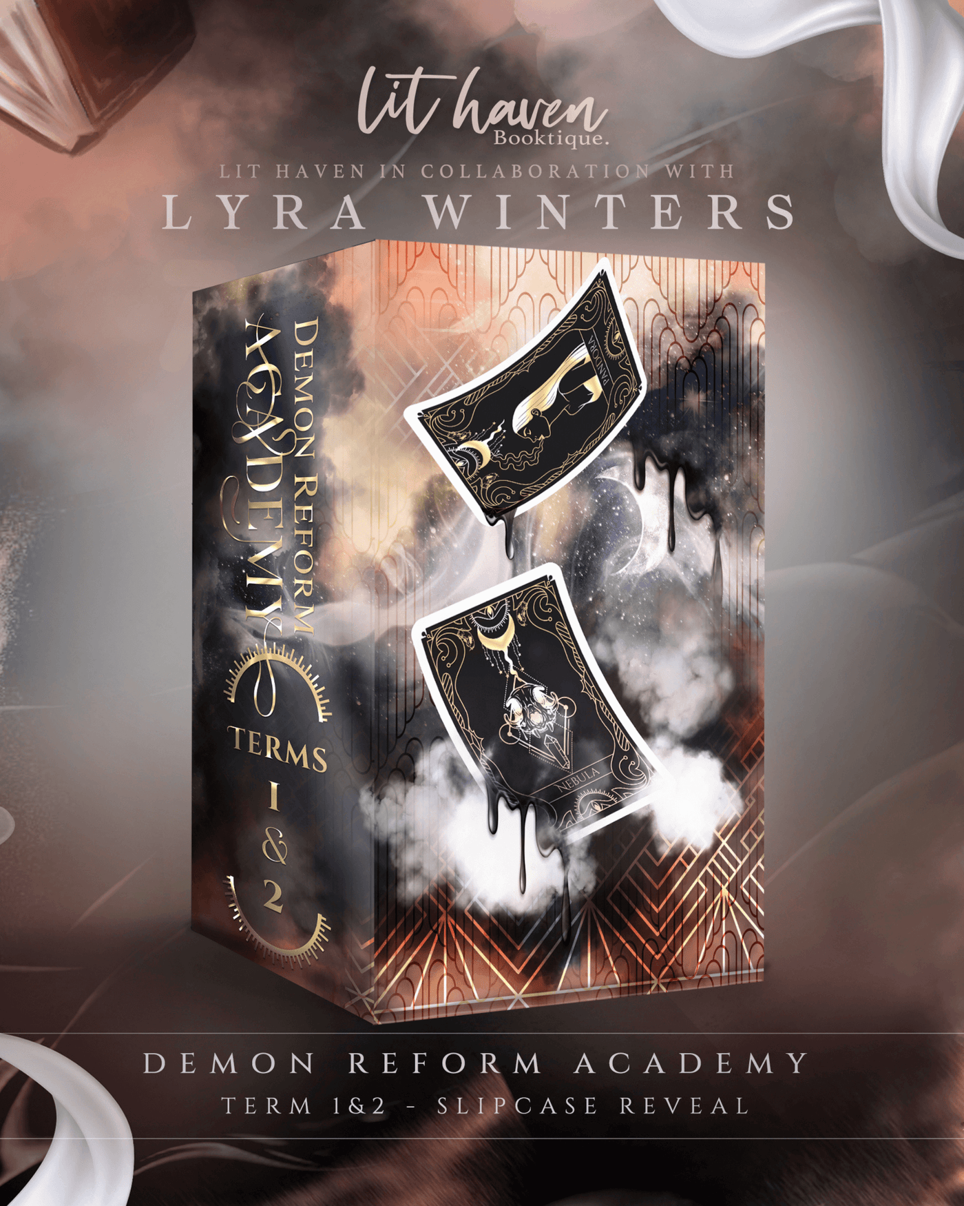 Lit Haven Booktique Book BUNDLE | Demon Reform Academy Term 1 & Term 2 Preorder
