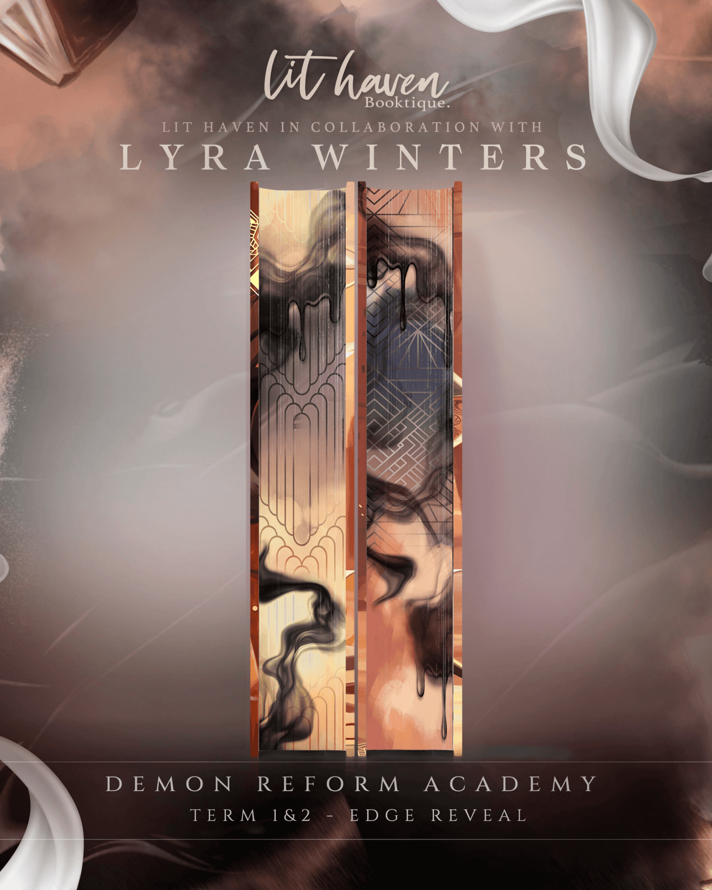 Lit Haven Booktique Book BUNDLE | Demon Reform Academy Term 1 & Term 2 Preorder