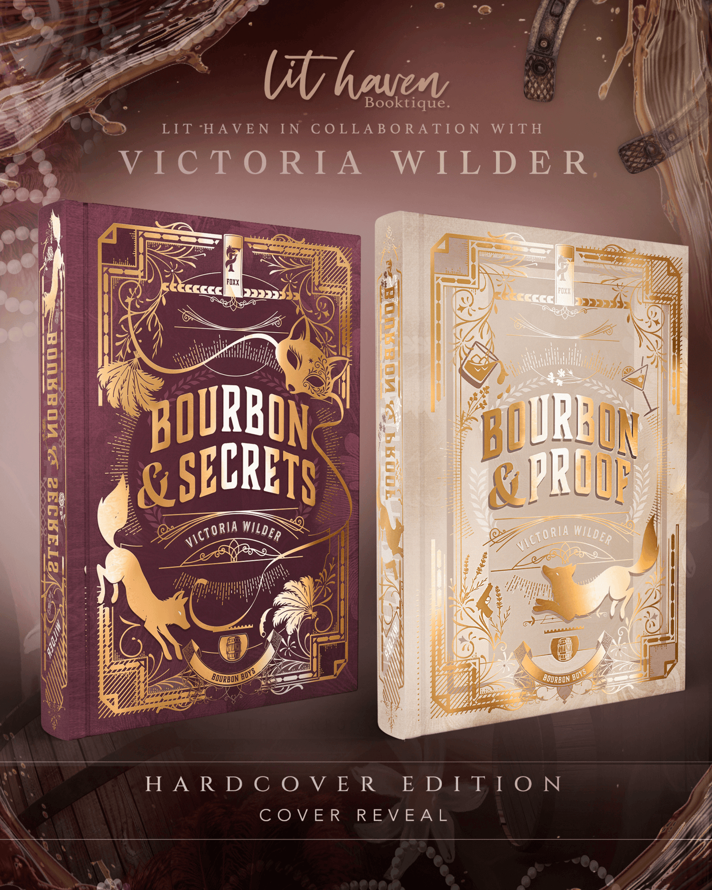 Lit Haven Booktique Book BUNDLE HAND-SIGNED | The Bourbon Boys 2&3 Preorder