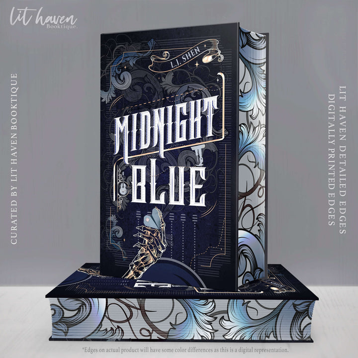 洋楽 Baimei Bystander & Midnight Blue Manhattan Comfort DUMBO 2.0 Modern Nightstand with 2 Drawer