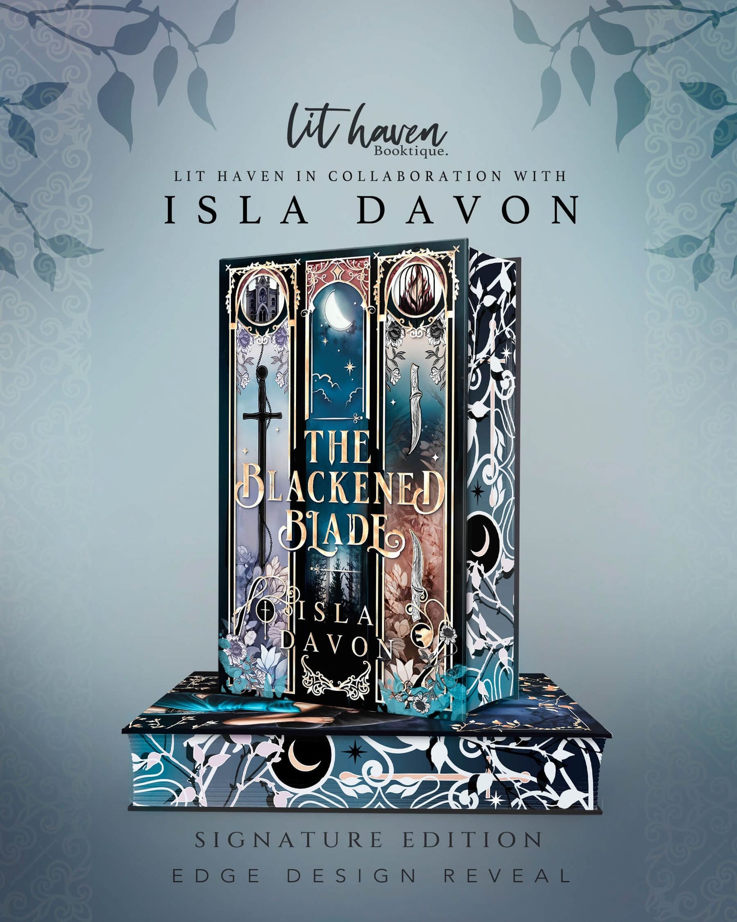 The Blackened Blade Hardcover Signature Edition Preorder Lit Haven The blackened blade hardcover signature edition preorder lit haven