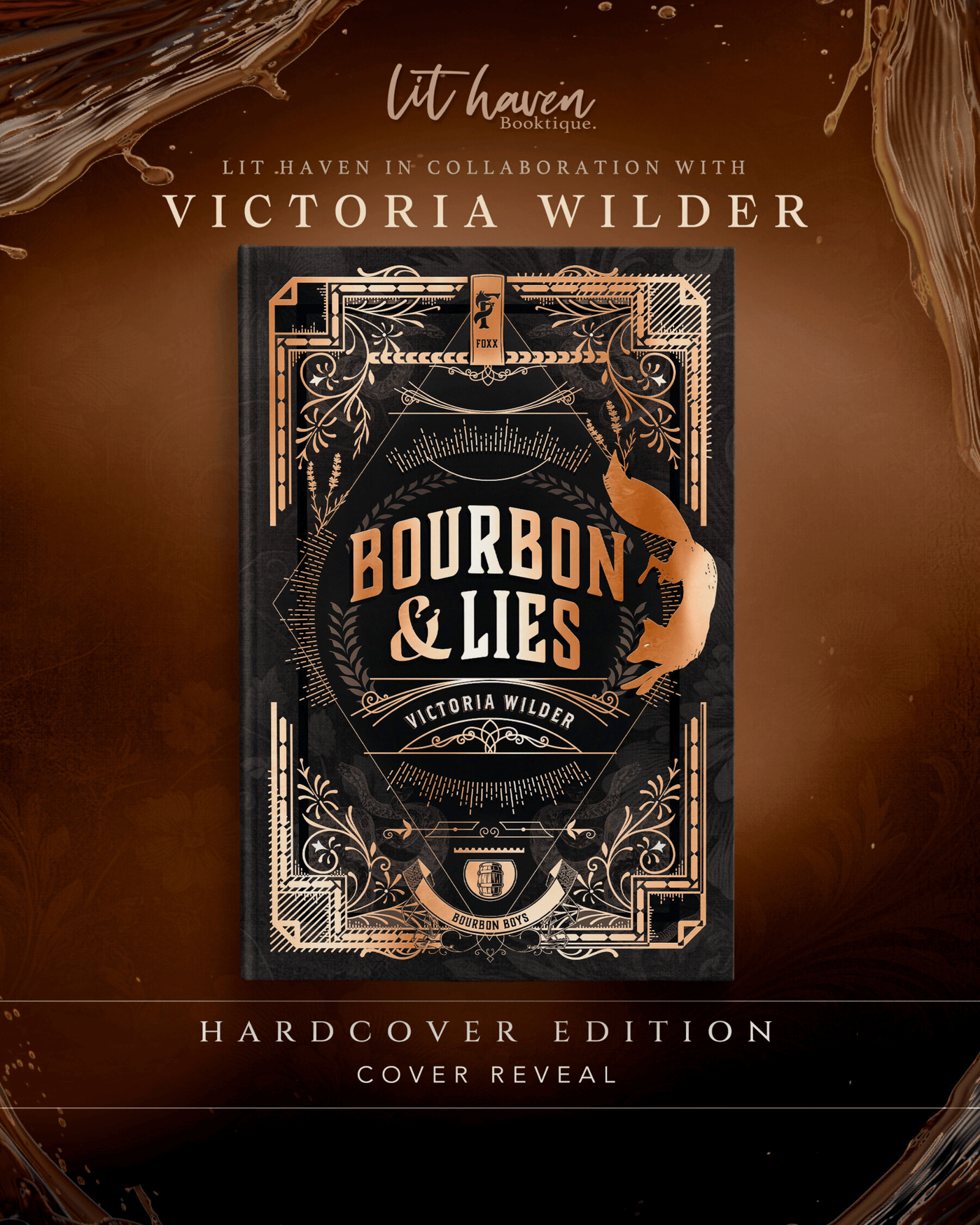 Lit Haven Booktique Book DIGITALLY SIGNED | Bourbon & Lies Collector's Edition Preorder