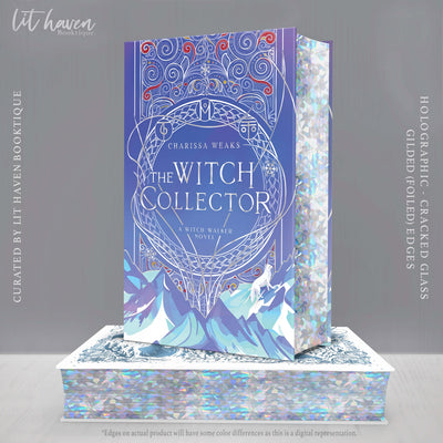 Lit Haven Booktique Book GILDED - Holographic Foiled Edges DIGITALLY SIGNED | The Witch Collector Hardcover Preorder