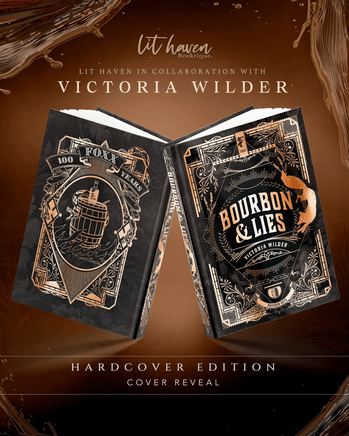 Lit Haven Booktique Book HAND-SIGNED | Bourbon & Lies Collector's Edition Preorder