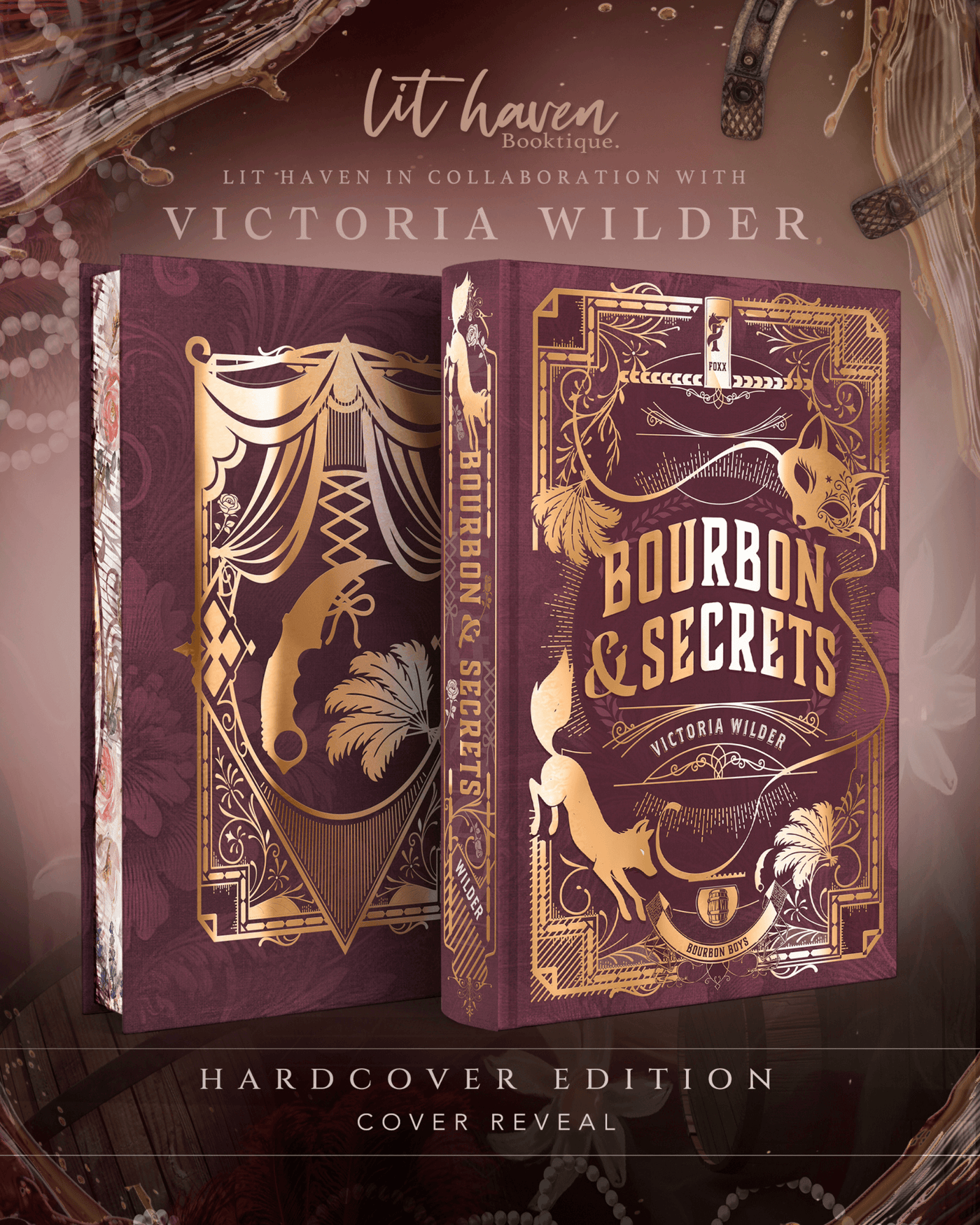 Lit Haven Booktique Book HAND-SIGNED | Bourbon & Proof Collector's Edition Preorder
