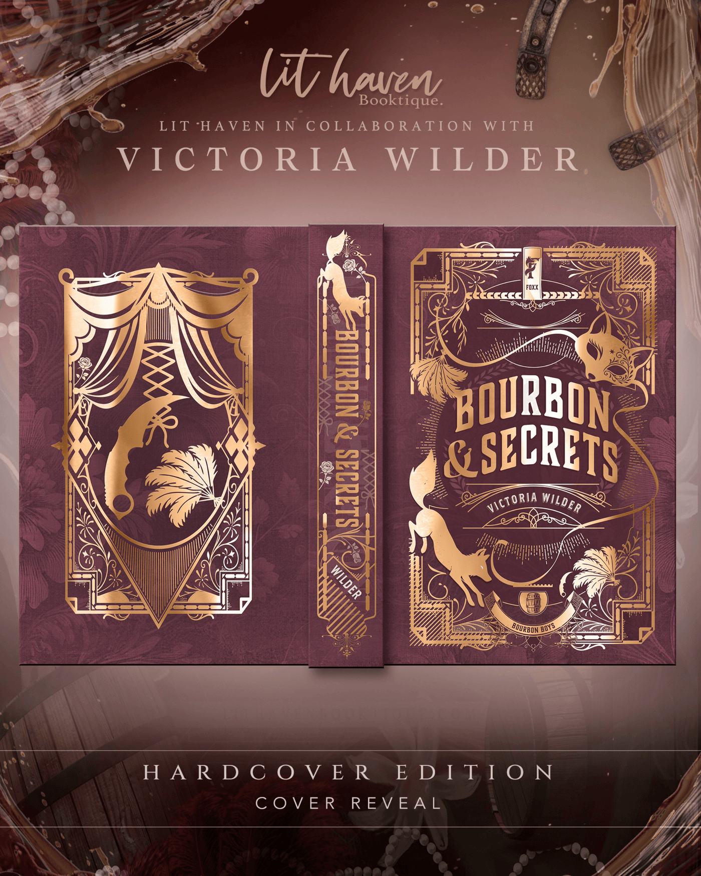 Lit Haven Booktique Book HAND-SIGNED | Bourbon & Proof Collector's Edition Preorder