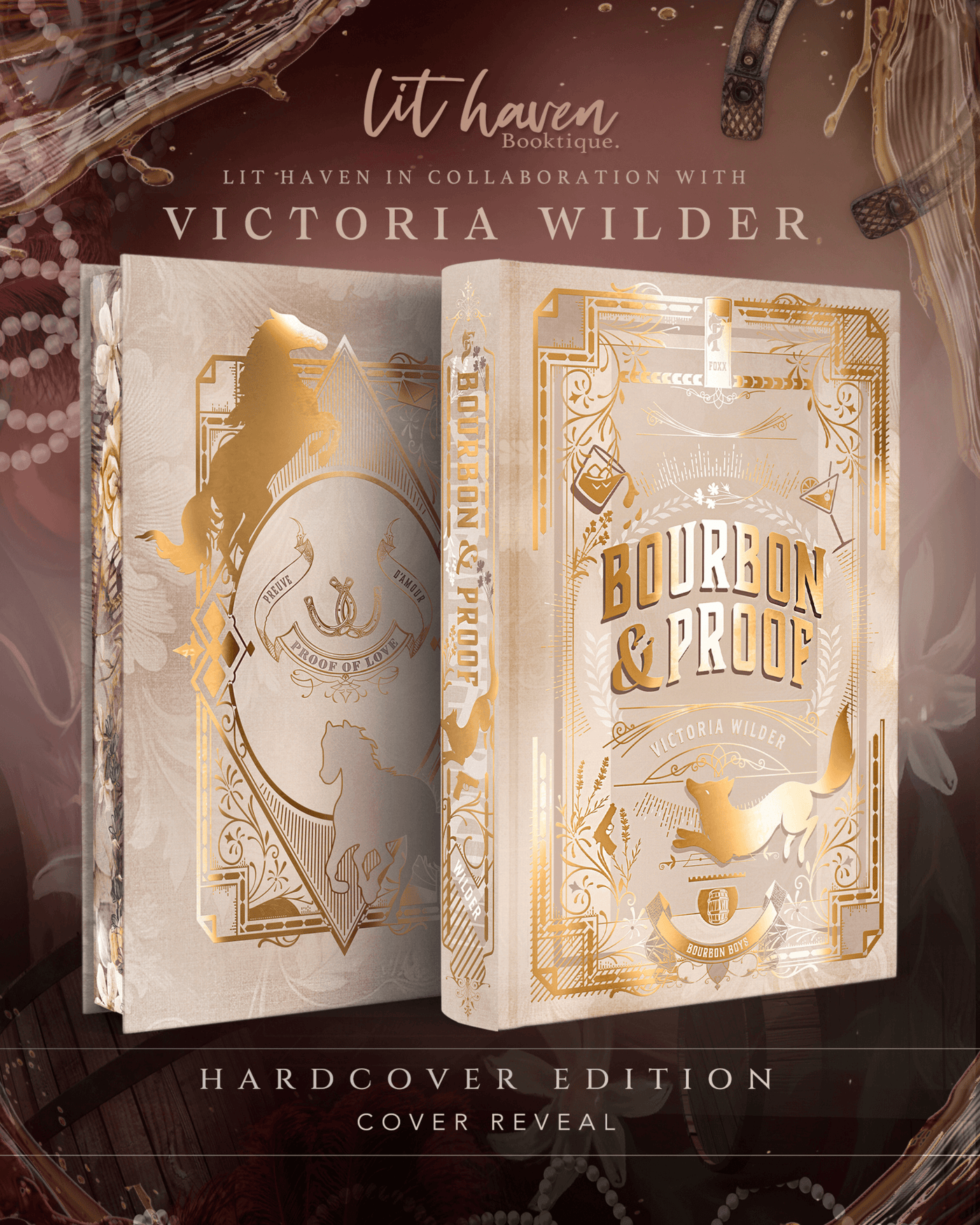 Lit Haven Booktique Book HAND-SIGNED | Bourbon & Secrets Collector's Edition Preorder