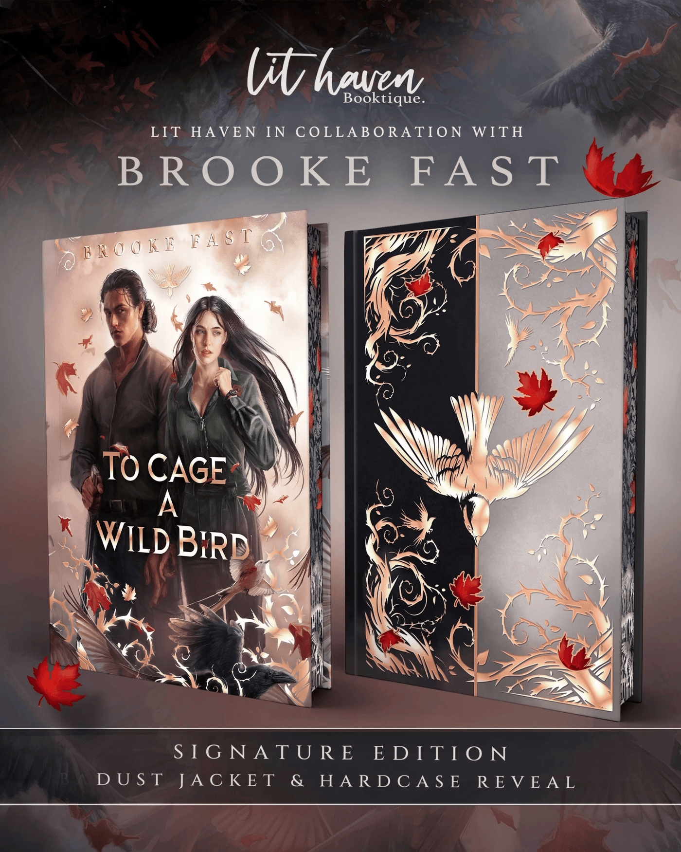 Lit Haven Booktique Book HAND-SIGNED | To Cage a Wild Bird Signature Edition Preorder