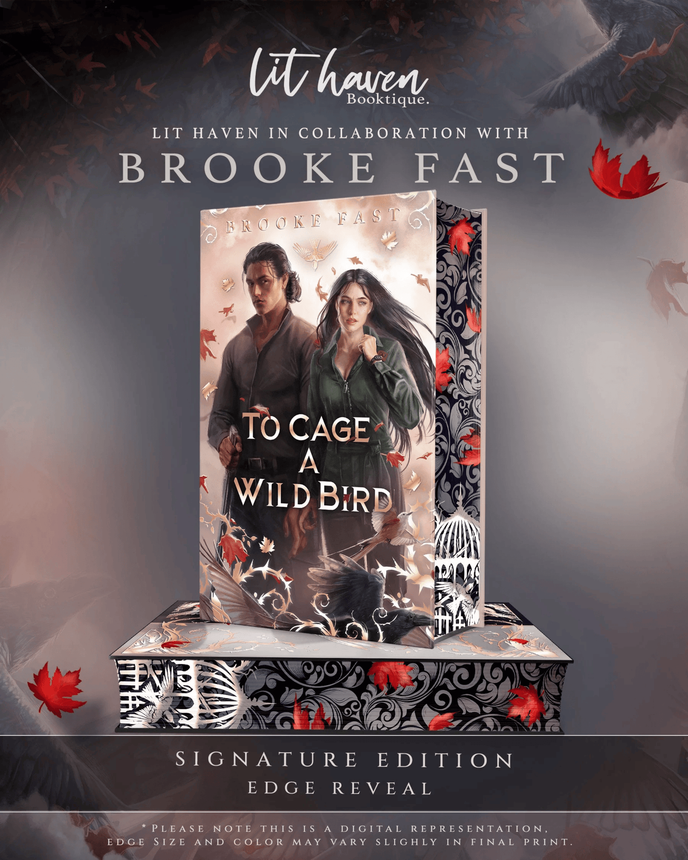 Lit Haven Booktique Book HAND-SIGNED | To Cage a Wild Bird Signature Edition Preorder