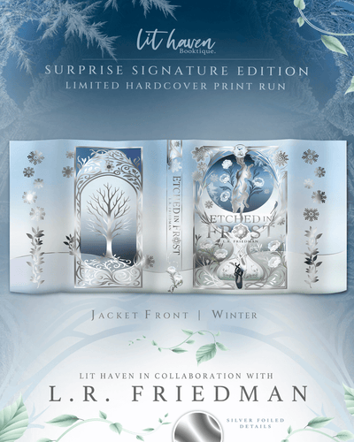 Lit Haven Booktique Book HARDCOVER | Etched in Frost