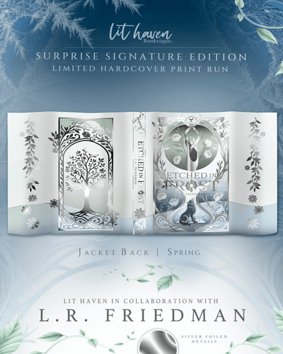 Lit Haven Booktique Book HARDCOVER | Etched in Frost