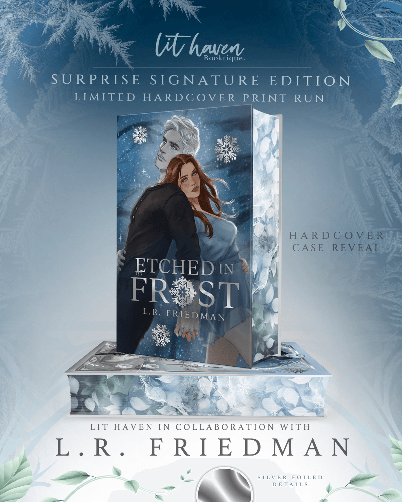 Lit Haven Booktique Book HARDCOVER | Etched in Frost