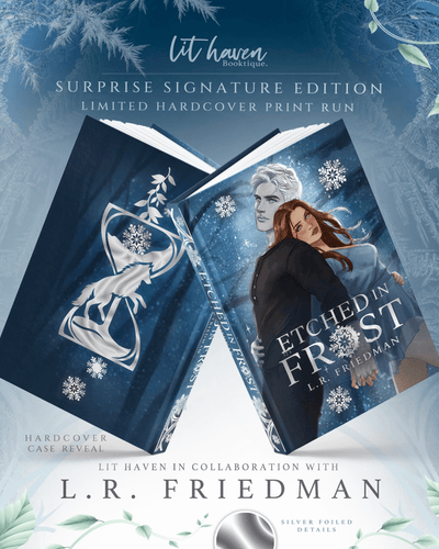 Lit Haven Booktique Book HARDCOVER | Etched in Frost
