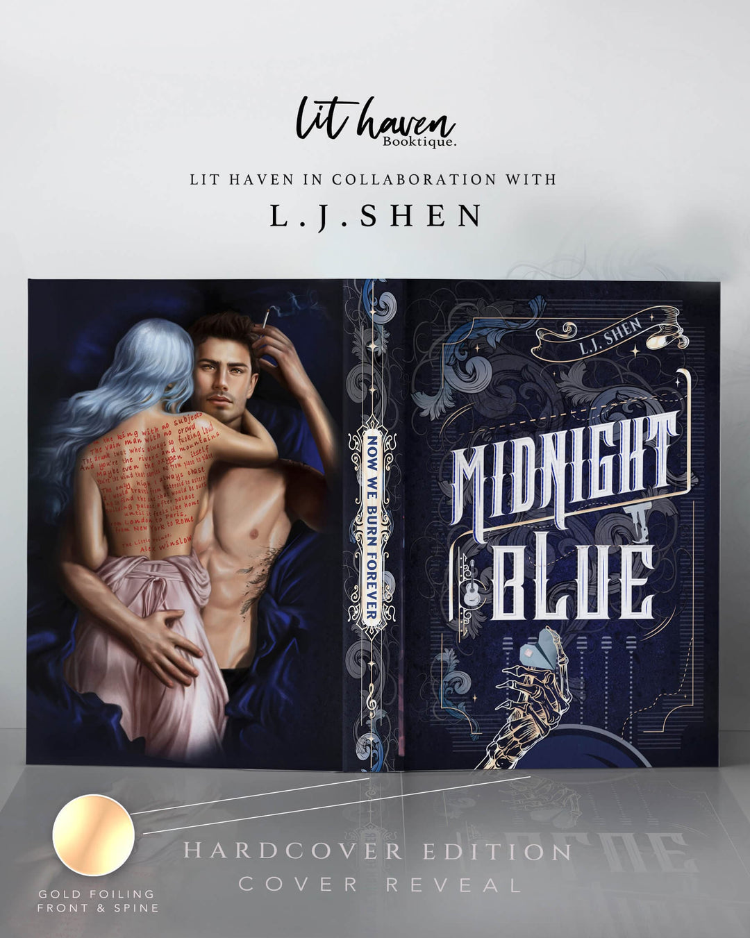 Midnight Blue Hardcover Edition Preorder – Lit Haven Booktique