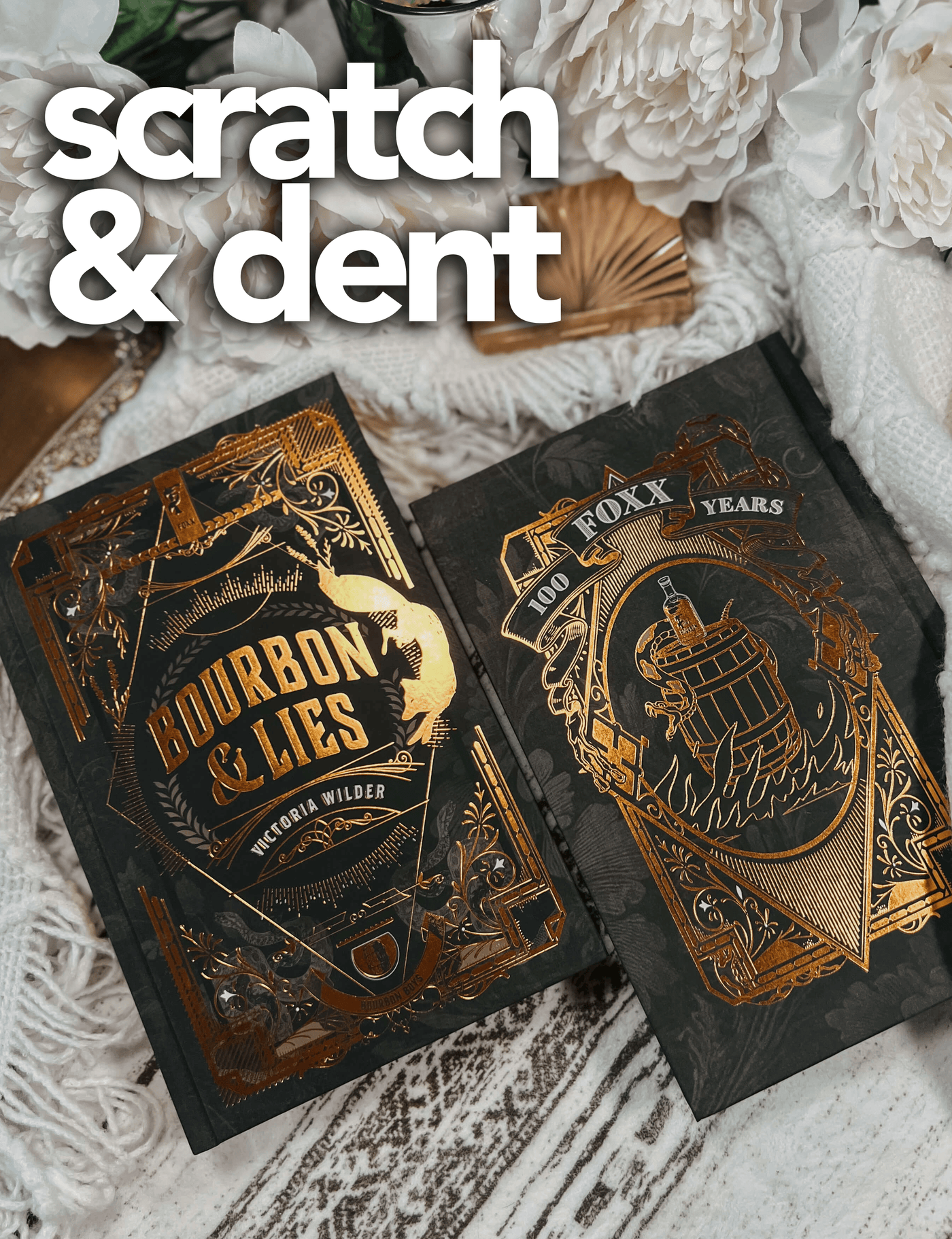 Lit Haven Booktique Book MINOR SCRATCH & DENT | Bourbon & Lies Hardcover Edition