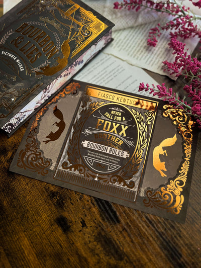 Lit Haven Booktique Book MINOR SCRATCH & DENT | Bourbon & Lies Hardcover Edition