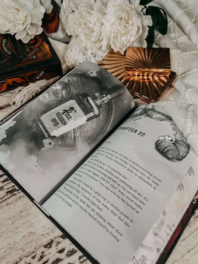 Lit Haven Booktique Book MINOR SCRATCH & DENT | Bourbon & Lies Hardcover Edition