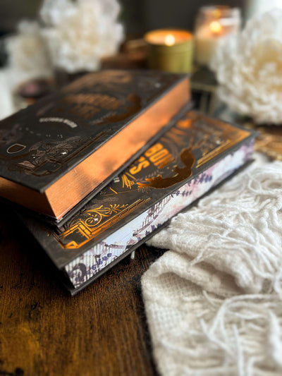 Lit Haven Booktique Book MINOR SCRATCH & DENT | Bourbon & Lies Hardcover Edition