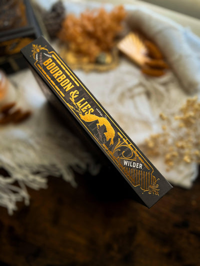 Lit Haven Booktique Book MINOR SCRATCH & DENT | Bourbon & Lies Hardcover Edition