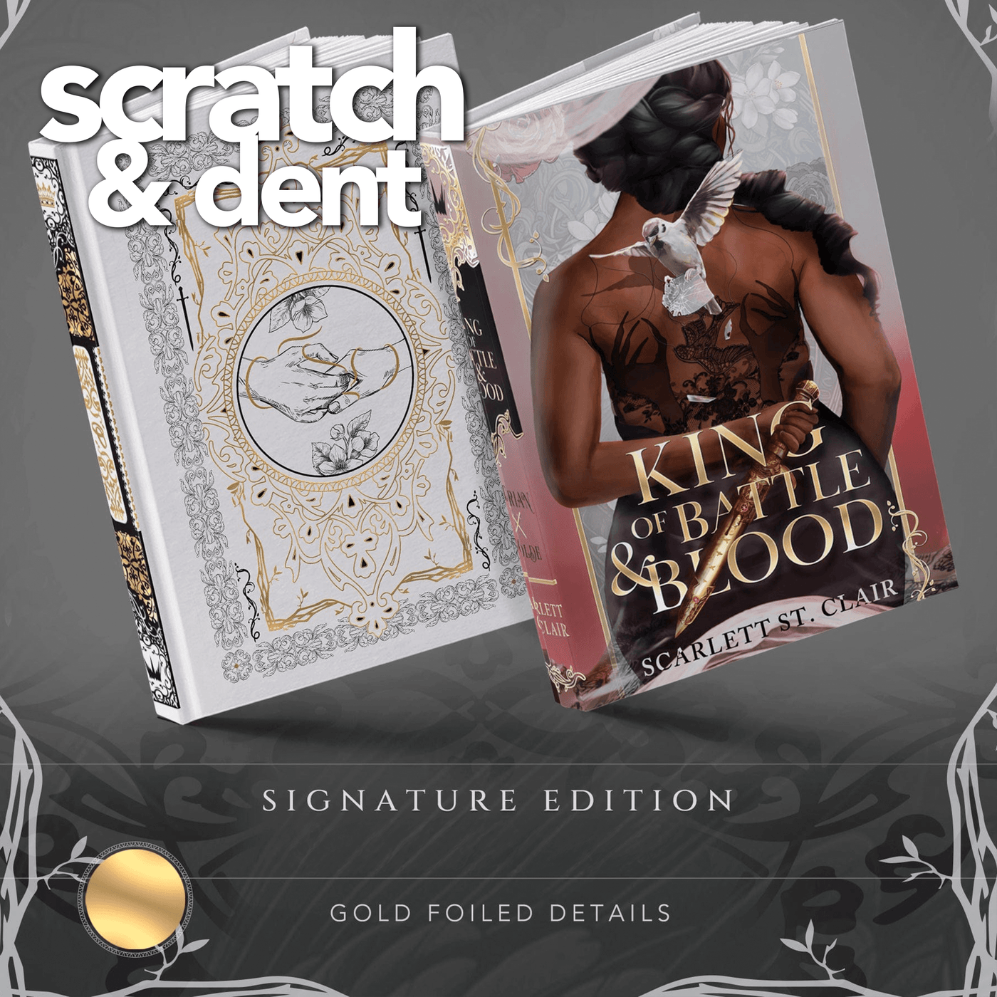 Lit Haven Booktique Book MINOR SCRATCH & DENT | King of Battle and Blood