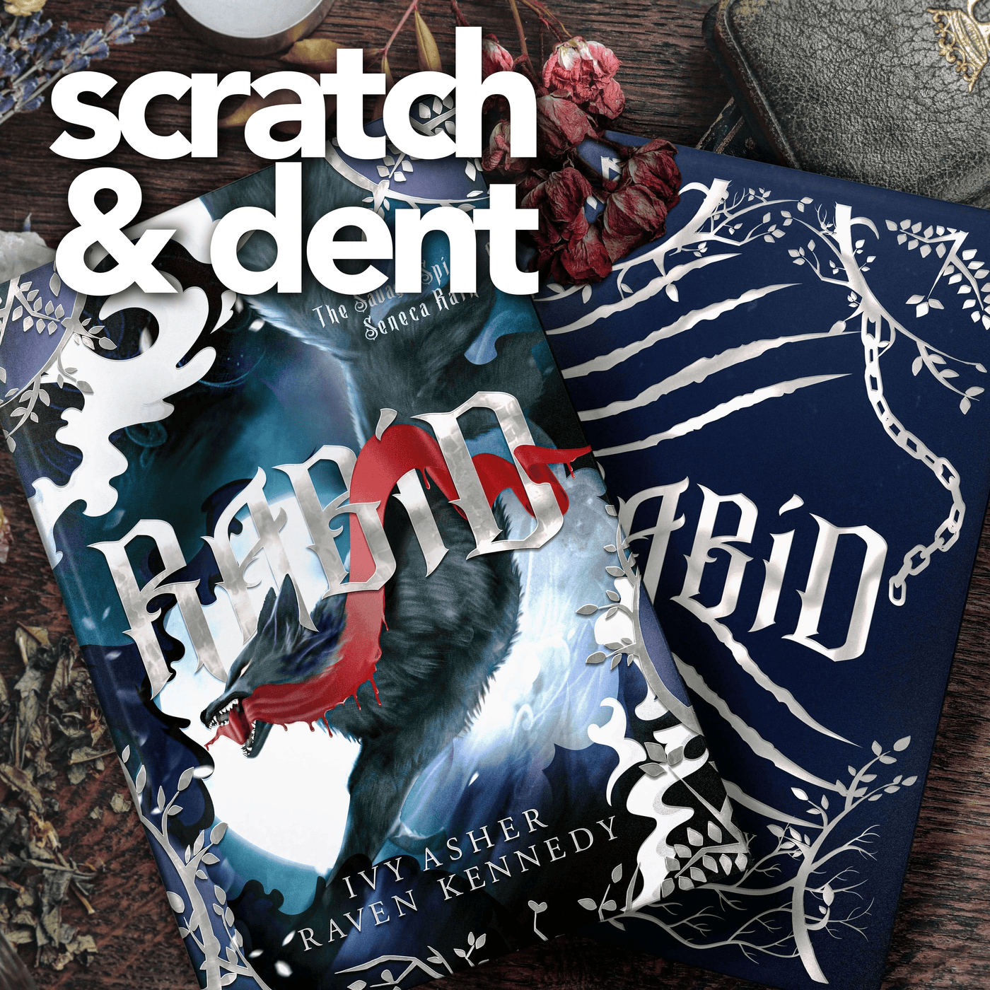 Lit Haven Booktique Book Minor Scratch & Dent OR Hand-sprayed Edge Imperfections / No Sprayed Edges SCRATCH & DENT | Rabid Signature Edition