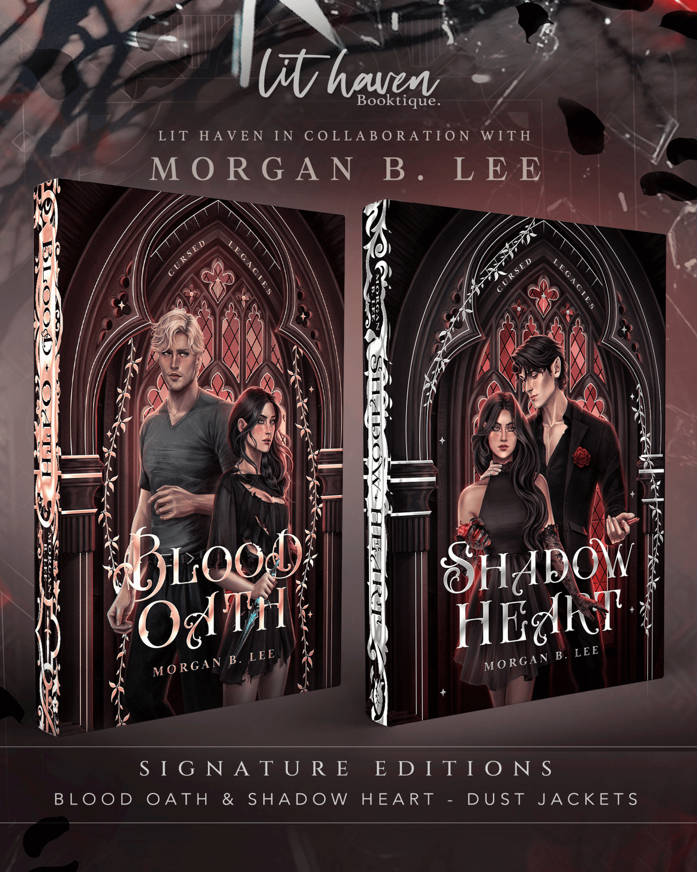 Lit Haven Booktique Book No Edges BUNDLE | The Cursed Legacies 1&2 Preorder