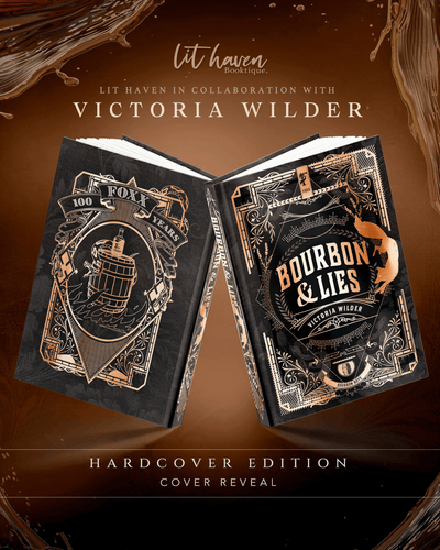 Lit Haven Booktique Book No Edges DIGITALLY SIGNED | Bourbon & Lies Collector's Edition Preorder