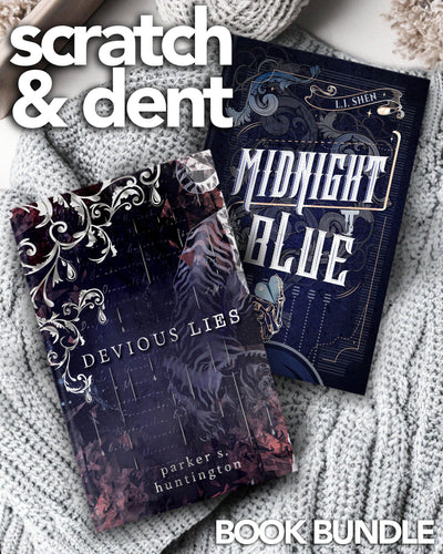 Lit Haven Booktique Book No Edges MINOR S&D BUNDLE | Devious Lies + Midnight Blue