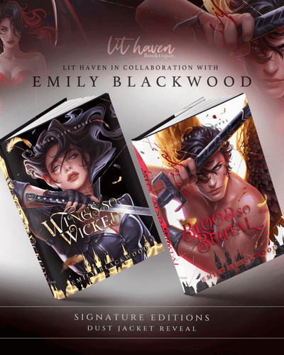 Lit Haven Booktique Book No Edges / No Edges BUNDLE | Wings So Wicked & Blood So Brutal Preorder