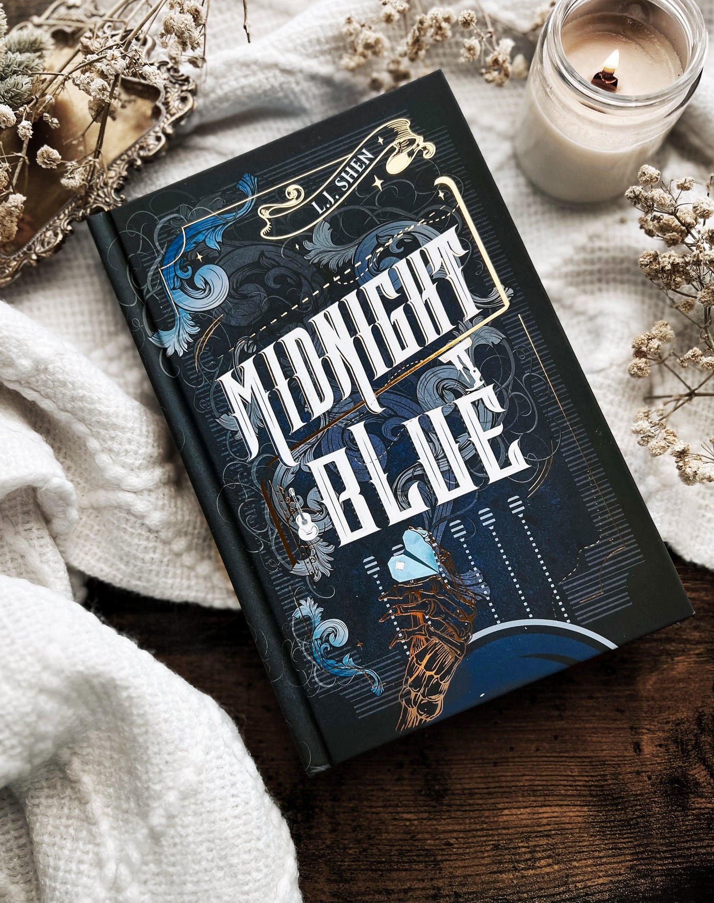 Lit Haven Booktique Book No Edges OVERSTOCK | Midnight Blue Hardcover Edition