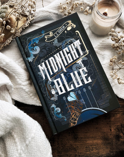 Lit Haven Booktique Book No Edges OVERSTOCK | Midnight Blue Hardcover Edition
