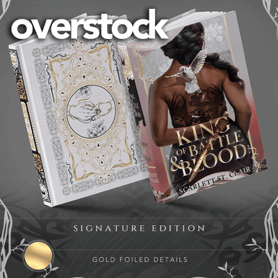 Lit Haven Booktique Book No Sprayed Edges OVERSTOCK| King of Battle and Blood