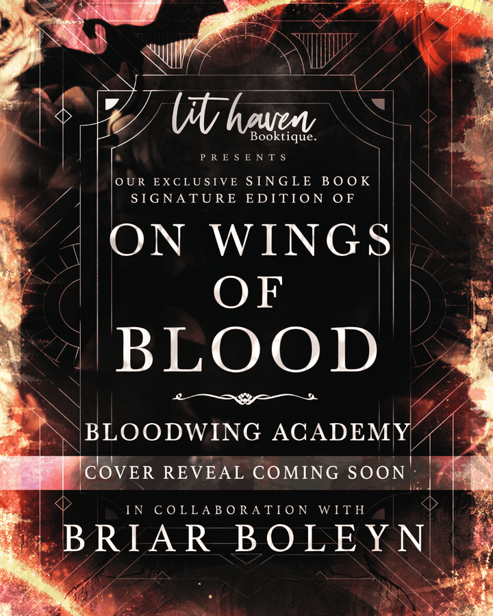 On Wings of Blood Signature Edition Preorder – Lit Haven Booktique