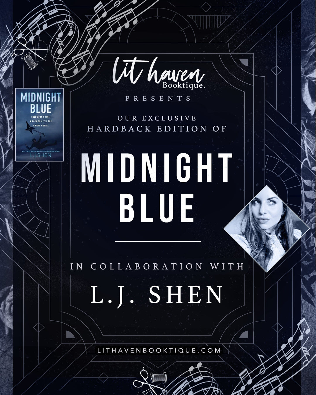 Midnight Blue Hardcover Edition Preorder – Lit Haven Booktique