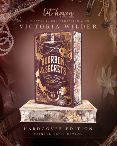 Lit Haven Booktique Book Printed Edges HAND-SIGNED | Bourbon & Proof Collector's Edition Preorder