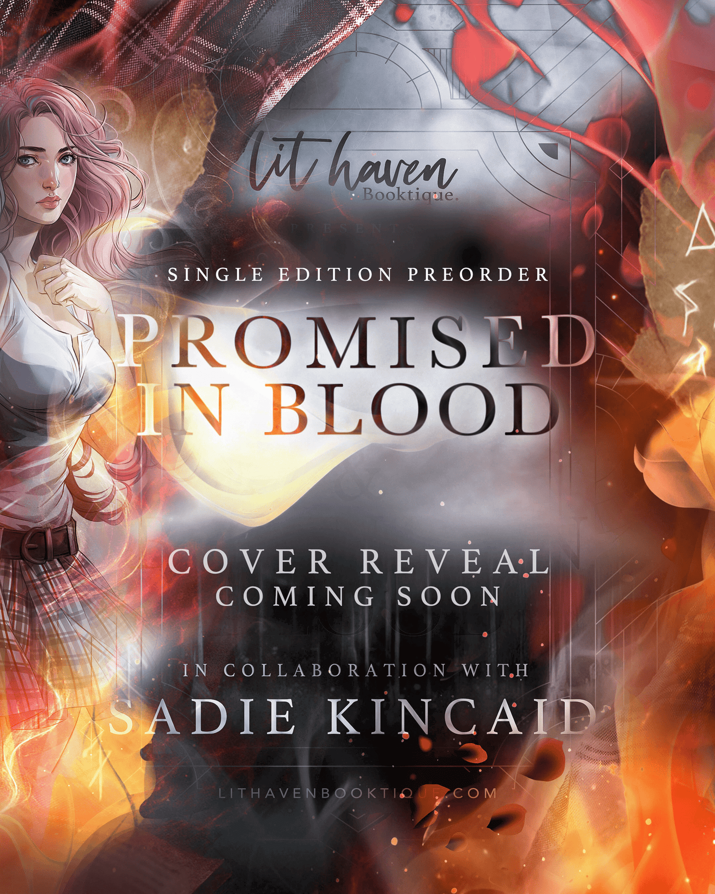 Lit Haven Booktique Book Promised in Blood Preorder