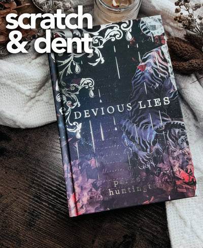 Lit Haven Booktique Book SCRATCH & DENT | Devious Lies Hardcover Edition