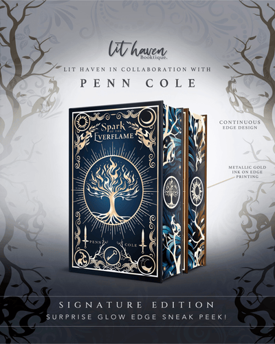 Lit Haven Booktique Book Spark of the Everflame Signature Edition Preorder