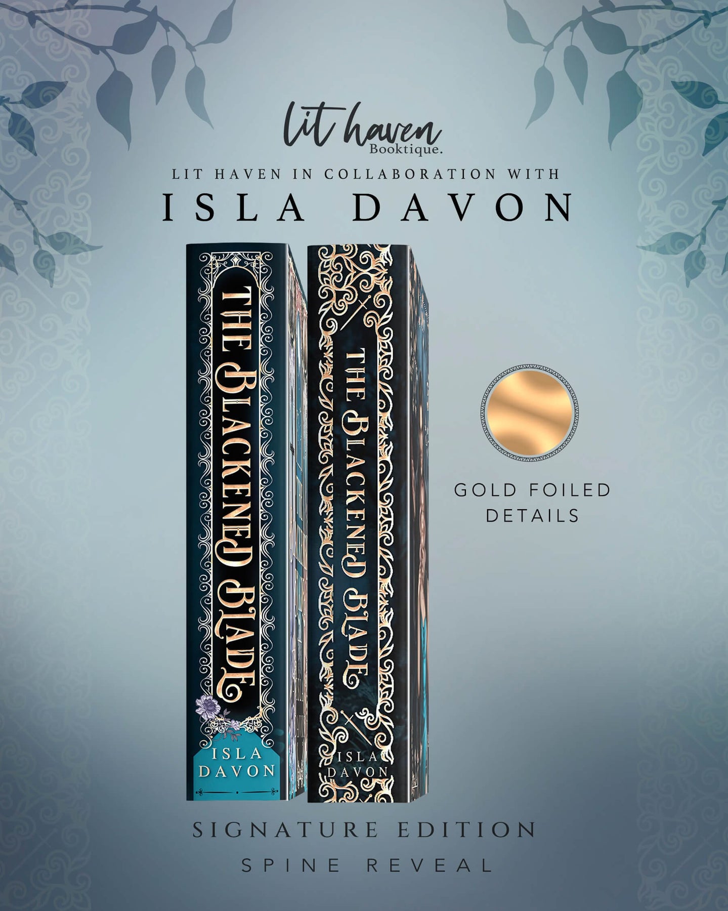 The Blackened Blade Hardcover Signature Edition Preorder Lit Haven The blackened blade hardcover signature edition preorder lit haven