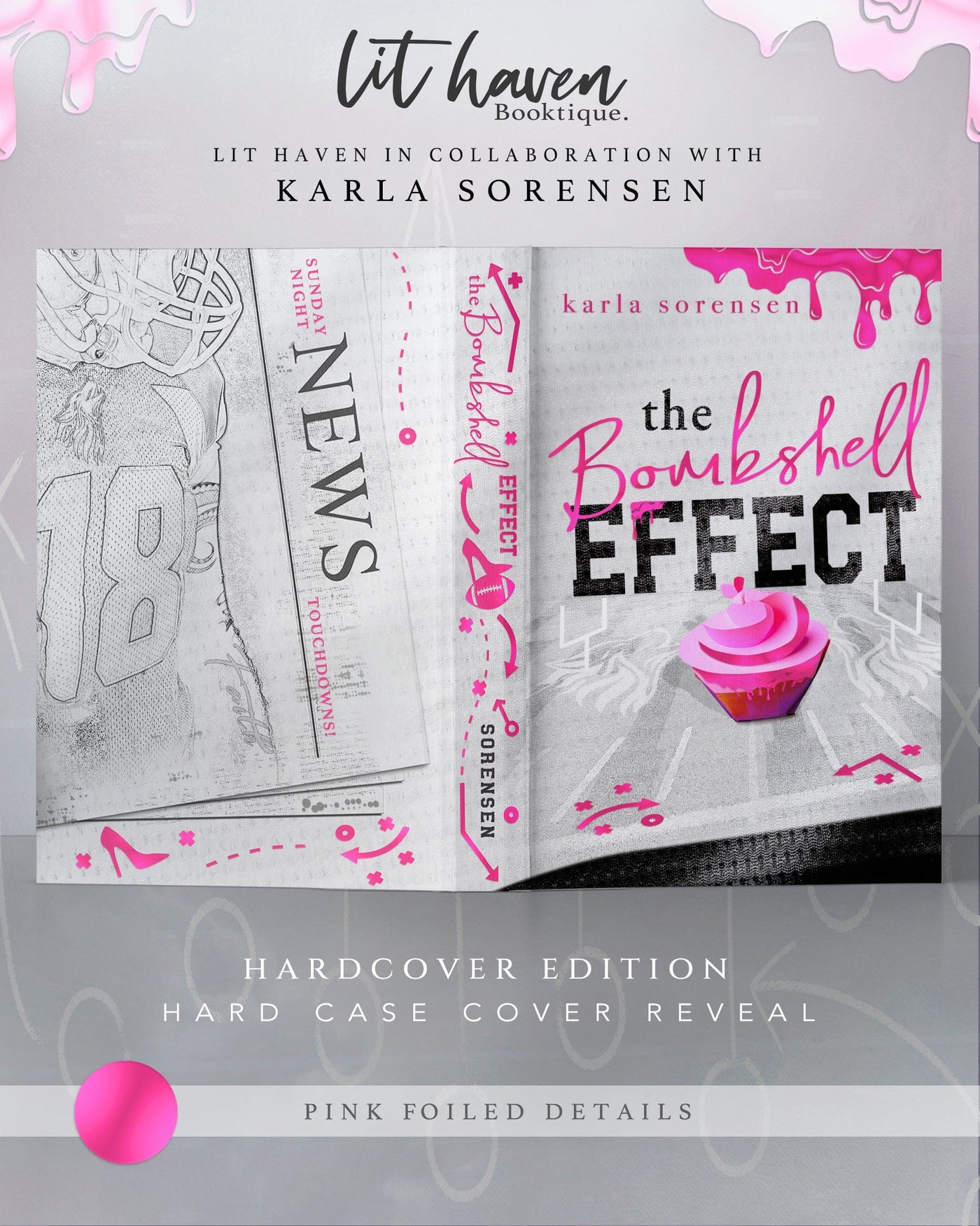 Lit Haven Booktique Book The Bombshell Effect hardcover Edition