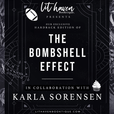 Lit Haven Booktique Book The Bombshell Effect hardcover Edition Waitlist