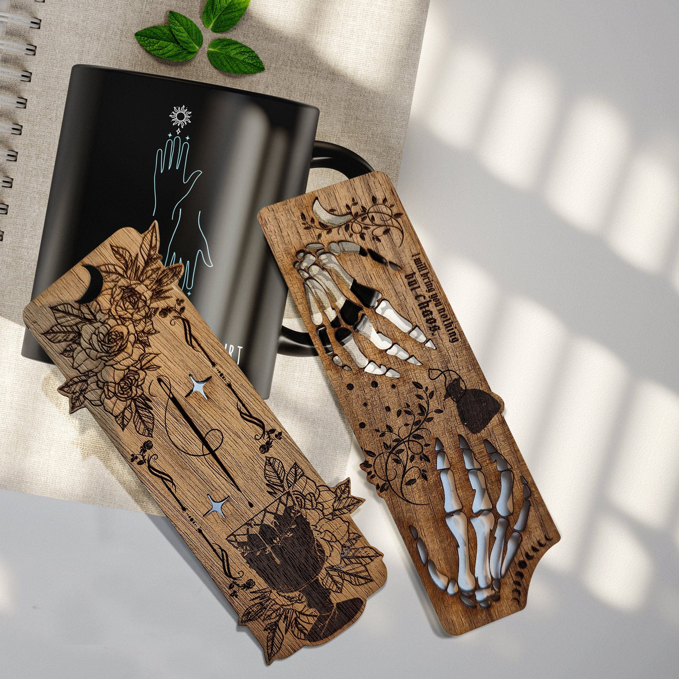 Lit Haven Booktique Harper L. Woods - The Coven Wooden Bookmark